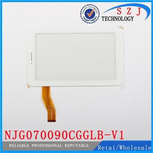 Original 7" inch 188*115mm Touch Screen Digitizer Sensor NJG070090CGGLB-V1 For Tablet PC Touch panel white color Free shipping