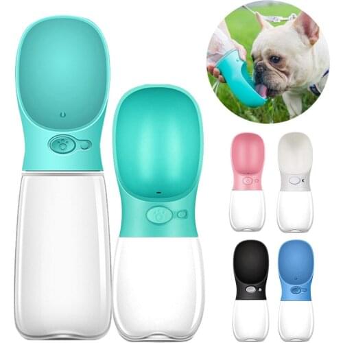 Dog Water Bottle Portable Travel Drinking Feeder For Dogs Cat Travel Drinking Dog Bottle Leakage-proof Waterer Puppy Dispenser