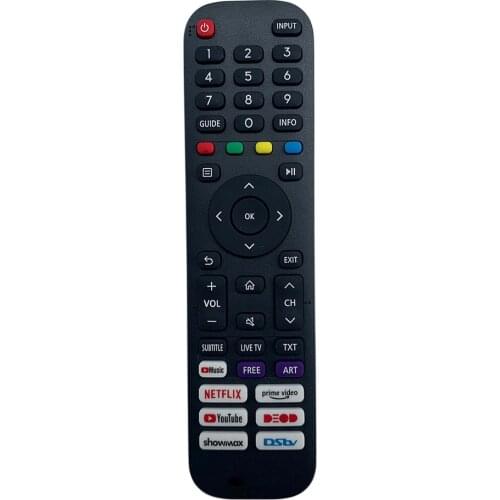 Remote Control For Hisense 43A7500F 50AE7200F 50A7300F 50A7500F 55A7300F 55A7500F 65A7300F 65A7500F 75A7100F 4K UHD LED Smart T