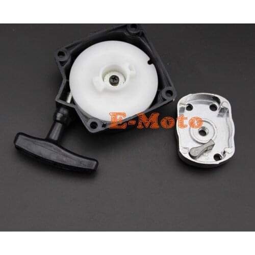 PULL STARTER 33CC 36CC 43CC 49CC 50CC POCKET BIKE MINI SCOOTER PULL START PULLER w Starter CLAW PAWL COG E-Moto