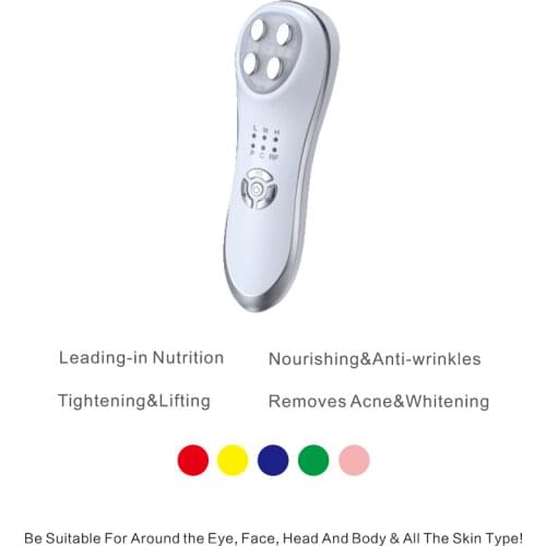 Radio Frequency Skin Lift Machine Needle Free Mesotherapie Skin Rejuvenation Photon Electroporation RF Facial Body Massager