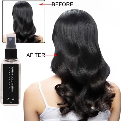 Hair Spray Hair Styling Spray Extra Volume Spray Dry Shampoo Odorless Dry Gum Powerful Shaping Gel Water Spray For Hair Scalp
