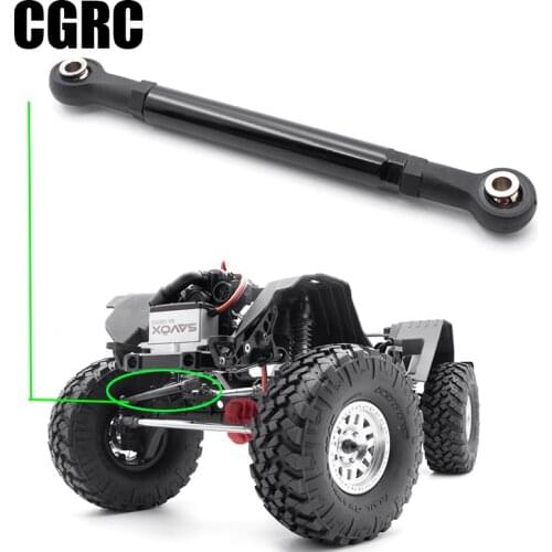 Front Steering Gear Installation and Preparation Pull Bar For 1/10 RC Crawler car AXIAL SCX10 III AX103007
