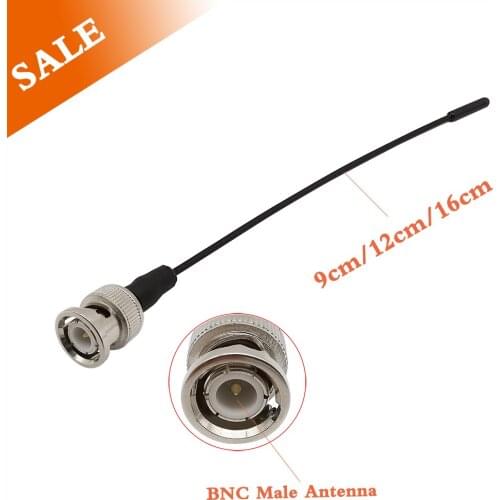 1Pcs BNC Male Plug Antenna Connector BNC 710-782 MHz 50 Ohm Cable BNC Male Aerial Adapter for WIFI Booster WLAN Modem Router PCI
