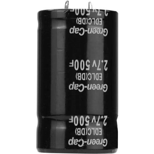 2.7V 500F Electrolytic Capacitor Farad Capacitor Electronic Components