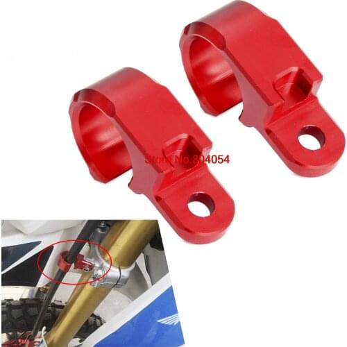 CNC Front Brake Line Hose Clamp Holder For Honda CRF250L CRF250M 2012 - 2015 2013 2014 CRF250 L/M