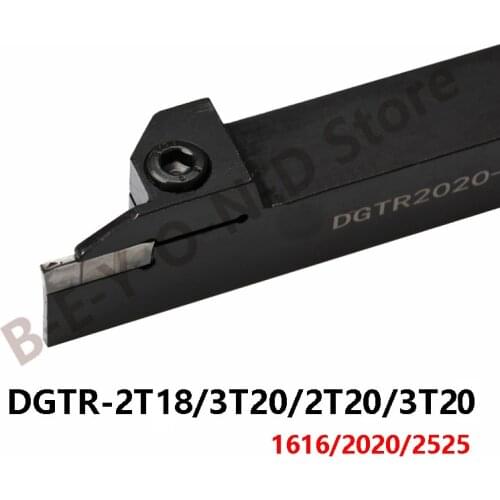 DGTR DGTR1616-2T18 DGTR2020-2T18 DGTR1616-3T20 DGTR2020-3T20 DGTR2525-3T20 DGTR2525-2T22 Slotting Turning Lathe Tool Holder CNC