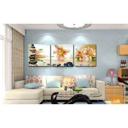 Home Decor Canvas Paintings Wall Art Canvas Flower Wall Pictures for Living Room Christmas Decorations fo