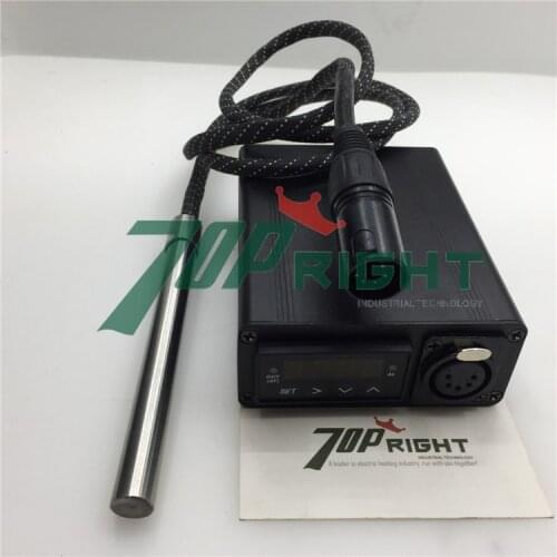120v200w dia.12mm x110mm electric resistance cartridge tube heater with PID control box