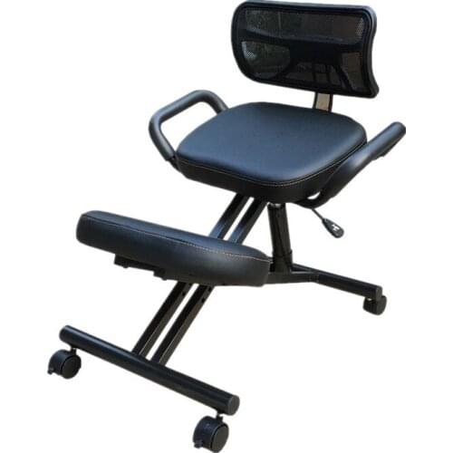 Ergonomically Designed Knee Chair with Back and Handle Office Kneeling Chair Ergonomic Posture office chair WF