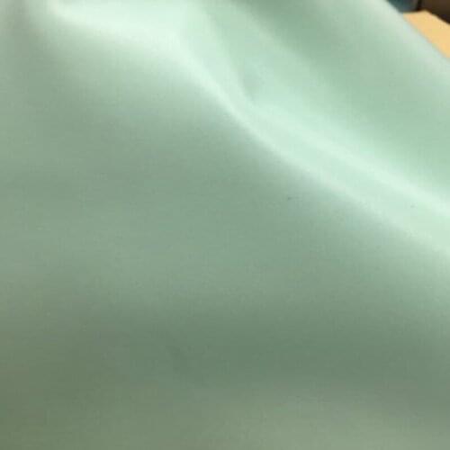 Agenuineon Smooth Pale Teal Genuine Cowhide Leather Skin Cow Hide Fabric for Shoes/Handbag/Purse Free Shipping