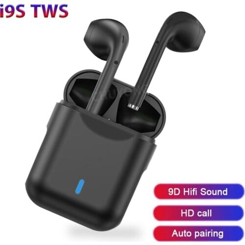 I9s PRO earphone bluetooth 5.0 Bluetooth Earphone Noise-canceling bluetooth headphones with Charging Box Headset for All Phones