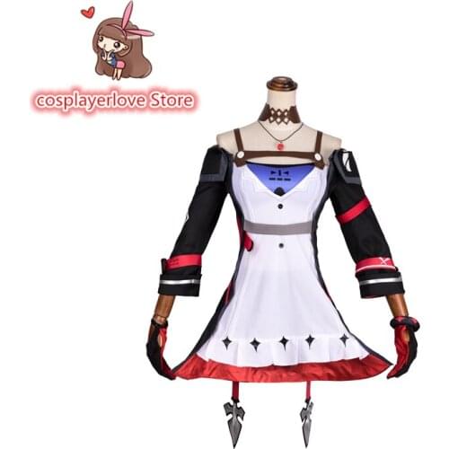 Honkai Impact 3 Kallen Kaslana Costume Custom Made costume Halloween Christmas Costume