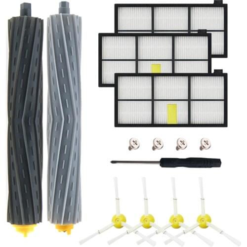For IRobot Roomba Parts Kit Series 800 860 865 866 870 871 880 885 886 890 900 960 966 980 - Brushes and Filters