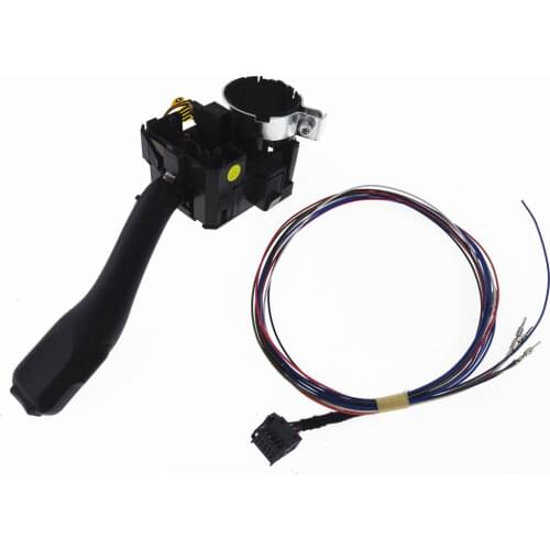 SCJYRXS Cable & Cruise Control Turn Signal Switch For Passat B5 Golf MK4 A3 S3 A6 TT RS6 Octavia Seat Leon 8L0953513J 1J1970011F