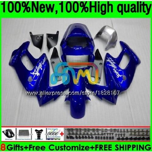 VTR1000F For HONDA SuperHawk VTR1000 F 97 Gloss blue blk 98 99 00 01 147BS.11 VTR 1000 F 1000F 1997 1998 1999 2000 2001 Fairings