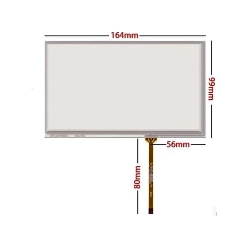 10pcs/lot 164*99 new 7 inch touch screen AT070TN92 AT070TN90 touch screen 164MM*99MM