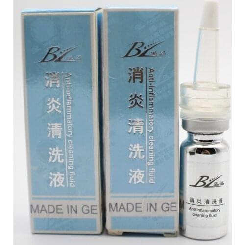 2Pcs/lot PMU Related Accessories Tatoo Anti-inflammatory Cleaning Fluid For Tattoo Operation Permanent Makeup 10ml/bottle