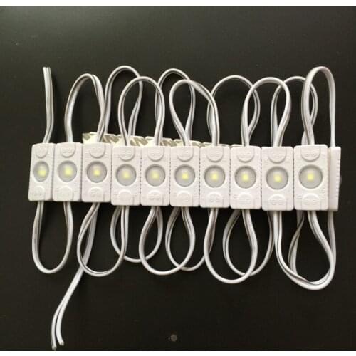 40pcs LED Module 3030 1led injection led module with convex lens DC12V Waterproof advertisement design LED Modules Super Bright