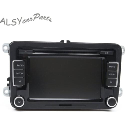 YIMIAOMO OEM 6.5" Color Touchscreen Car Radio For VW Golf MK6 Passat B6 Tiguan RCD 510 Supports Bluetooth SD Card USB AUX Input