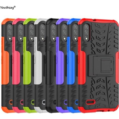 For LG K22 Case Robot Heavy Duty Protective Hard Silicone Case for LG K22 Cover For LG K22 Cover