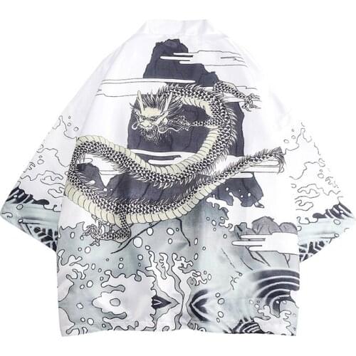 Japanese kimono cardigan men haori yukata male samurai costume clothing kimono jacket mens kimono shirt yukata haori