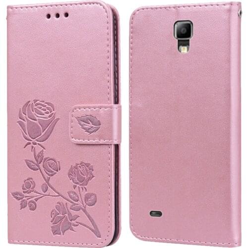 Luxury Leather Flip Book Case for Samsung Galaxy S4 Mini GT-I9190 i9195 i9192 S4 I9500 i9505 Flower Wallet Stand Cover Phone Bag