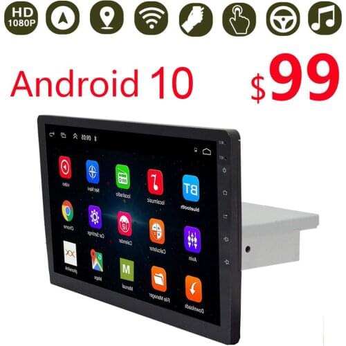 1 Din Android 9.1 2+16/32G 9/10.1 inch Multimedia Radio GPS Navi WIFI Autoradio Touch Screen BT FM Audio 1din Car Stereo
