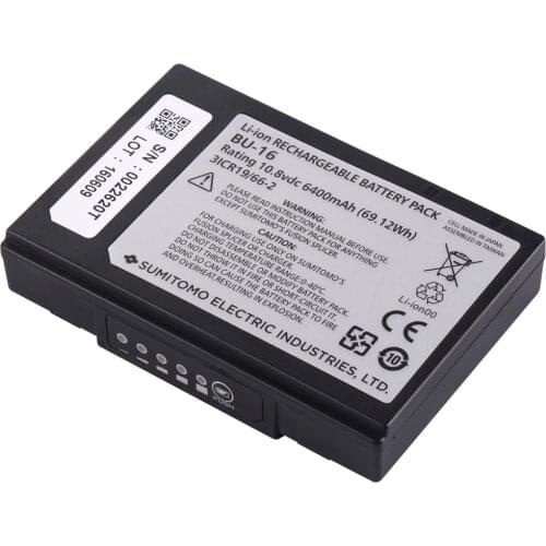 Original Made in Japan Sumitomo BU-16 battery pack for T-82C T-72C T72M Type 82C Type 72C Fusion Splicer Welding Machine