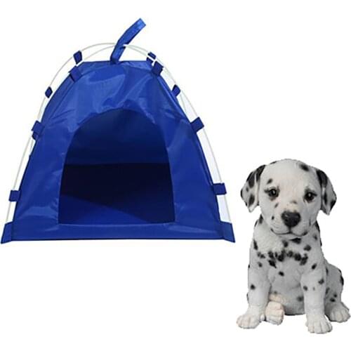 Portable Dog Cat Outdoor Folding Tent Camping Mesh Playpen Fun Carry bag Playpen Puppy Kennel Fence Outdoor Pet Supplies