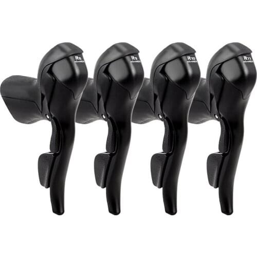 1 Pair Dual Control Levers R7/R8/R9/R10/R11 Shifters Set with Variable Speed Wires & Brake Wire Mountain Bike Derailleur WHStore