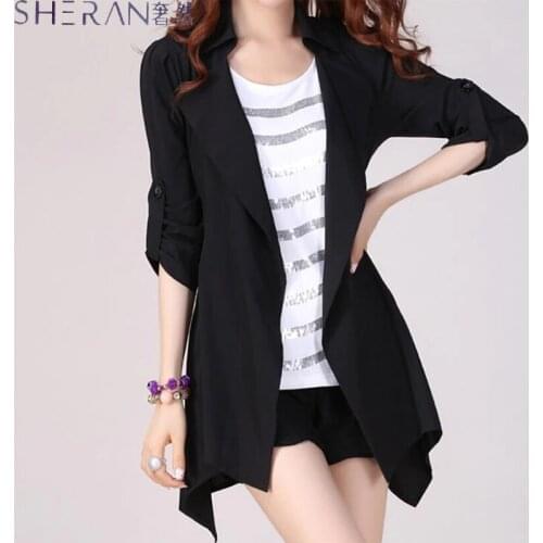 SHERAN Women's Long Raincoats