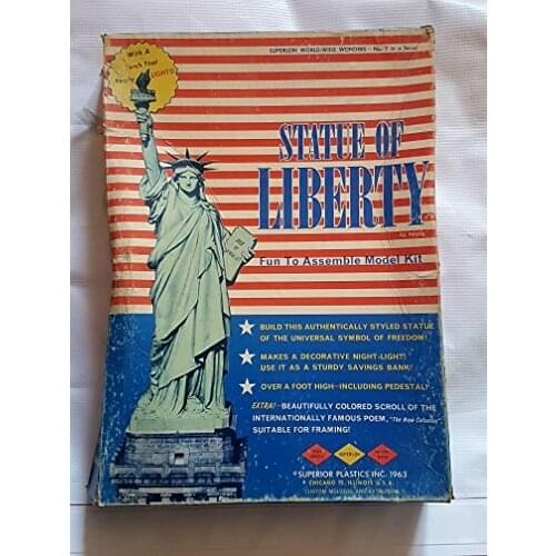 Superior Plastics Statue of Liberty in mounting kits