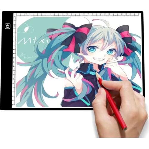A4 LED Light Box Drawing Tablet Light Pad Graphic Writing Painting Tracer Copy Pad Board Artcraft Sketch Dropshipping Wholesale