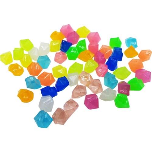 300pcs Glow In The Dark Stones Luminous Stones For Garden Backyard Fish Tank Aquarium Walkway Decor