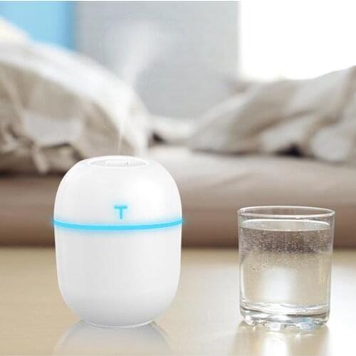Ultra Low Noise Mist Humidifiers USB Charging Auto Shut-off for Bedroom Office House Kitchen Yoga 200ML Humidifier