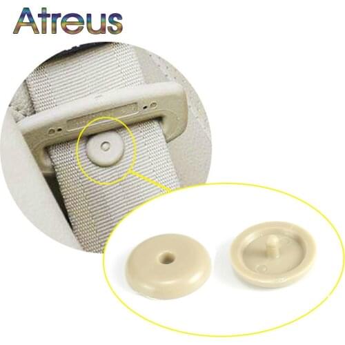 2sets Car Safety Seat Belt Spacing Limit Buckle Clip for Audi A6 c5 A4 B6 B8 VW Passat B5 B7 Skoda Octavia A7 A5 Ford Focus mk2