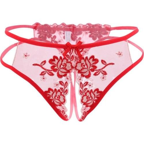 Crotchless Panties Women Open Crotch Sex Panties Lingerie Sexy hot erotic g-string Transparent underwear See Trough Micro Thong