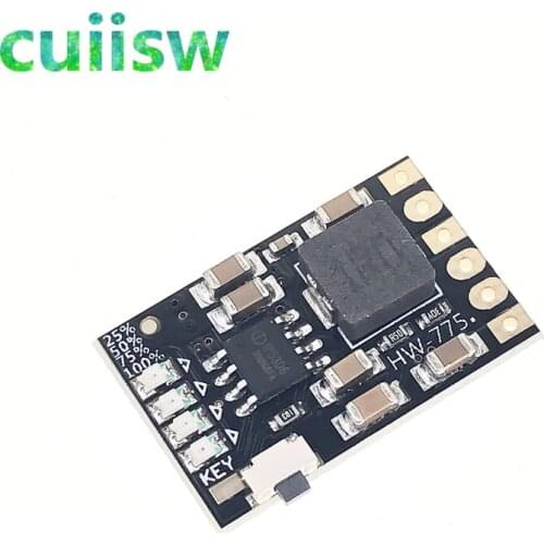 10PCS DC 5V 2.1A Mobile Power Diy Board 4.2V Charge/Discharge(boost)/battery protection/indicator module 3.7V lithium 18650