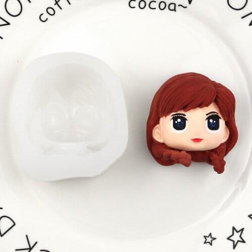 DIY Baking Tools Princess Liquid Aromatherapy Gypsum Mold Fondant Silicone Mold XGY-346