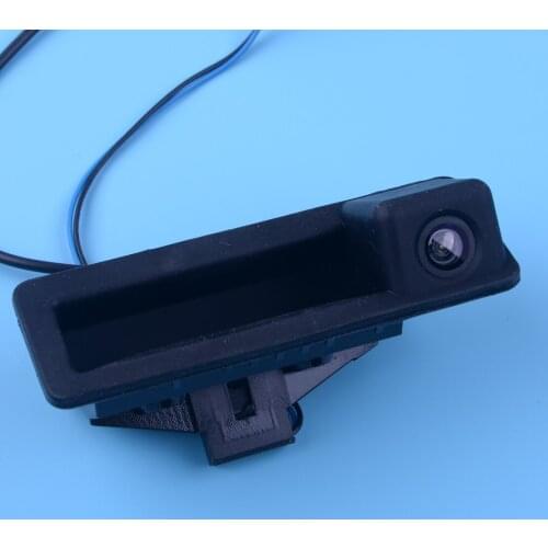 120mA 480TVL IP67/IP68 NTSC Trunk Handle CCD Rear View Reverse Backup Camera Car 12V DC Fit For BMW 3-Series E90 E91 E92 E93