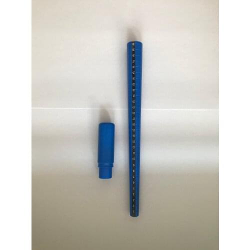 Korean size 1 to 33 ring mandrel finger stick guage ring sizer gauge