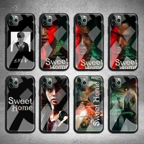 Korean Drama Sweet Home Phone Case Tempered Glass For iPhone 12 11 Pro Max Mini XR XS MAX 8 X 7 6S 6 Plus SE 2020 cover