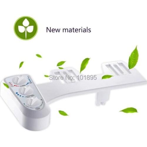 No Need Electricity Hot and Cold Water of ABS Material Smart Toilet Bidet for Washing Butt