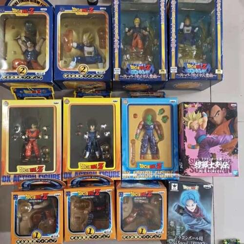 Bandai Genuine Dragon Ball Nirvana DX Awakening DX Movable Series Son Goku Vegetajv Piccolo Out of Print Action Figure
