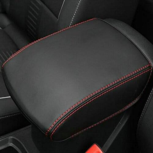 SBTMY Car-styling Interior trim for automobile armrest case decorative sleeve Accessories For 2017 2018 Volkswagen Vw T-ROC T