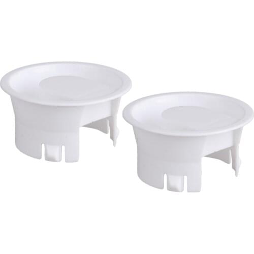 2Pcs Plastic Anti-Dust Splash Resistant Lids Covers Stoppers Leakproof Caps Juice Flower Teapot Filter cover for Bistro Pitcher