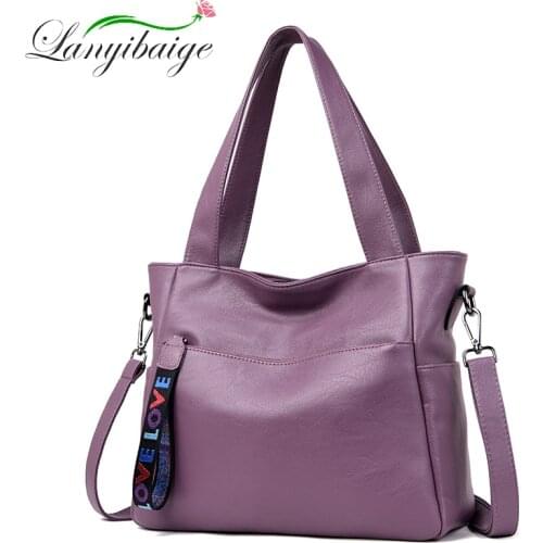 High Quality Leather Casual Tote Shoulder Bag Fashion Crossbody Bags For Women 2021 Spring Luxury Handbags Women Bags Designer