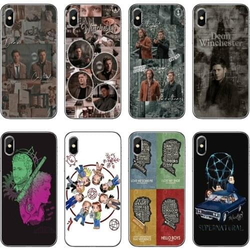 Supernatural SPN Dean And Sam Phone Case Cover For Samsung Galaxy A71 A70 A60 A51 A50 A41 A40 A31 A30 A20E A21S A12 A10 A7 A5 A3