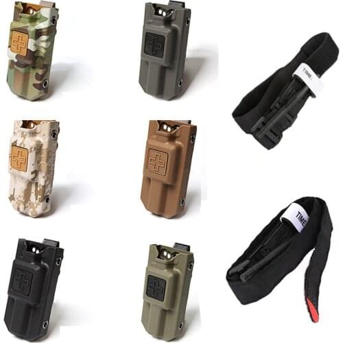 Tactical Medic Emergency Strap Tourniquet Carrier Gear for CAT Combat Application Tourniquet Holster for Molle Equipment Aid Kit